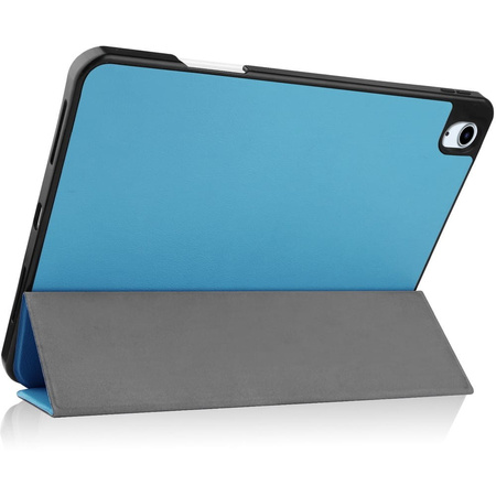 Etui Bizon Case Tab Lizard do iPad Air 5 / Air 4, błękitne