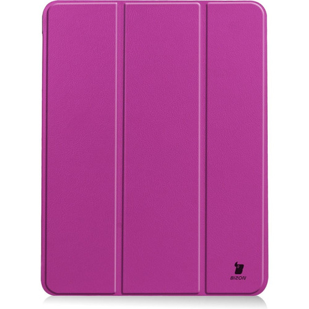 Etui Bizon Case Tab Lizard do iPad Air 5 / Air 4, fuksja