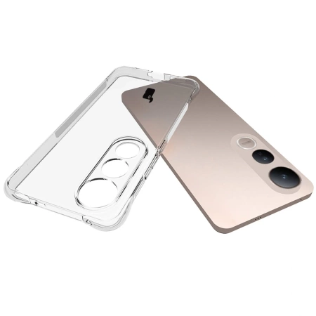 Elastyczne etui Bizon Case Salpa do Vivo V50 Lite 4G / 5G, przezroczyste