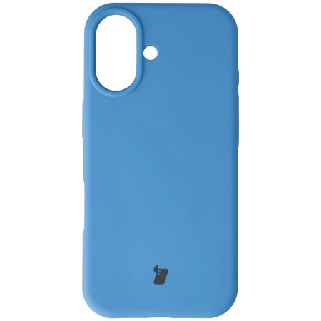 Silikonowe etui Bizon Soft Case do iPhone 17, niebieskie