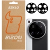 Szkło na aparat Bizon Glass Silk Lens do Xiaomi 15 Ultra, 2 sztuki