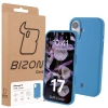 Silikonowe etui Bizon Soft Case do iPhone 17, niebieskie