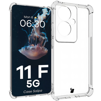 Etui Bizon Case Salpa do Oppo Reno11 F 5G,  przezroczyste