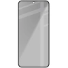 Prywatyzujące szkło hartowane Bizon Glass Edge Shadow do Galaxy S24 FE/S25 FE/A36 5G/A56 5G, przyciemniane z czarną ramką