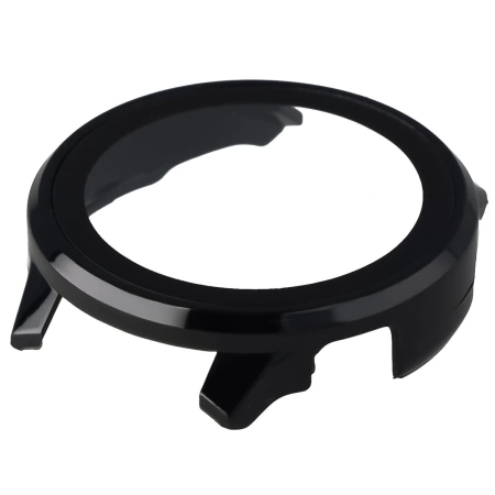 Etui ze szkłem do zegarka Bizon Case Watch Adamo do Garmin Venu 4 41 mm, czarne