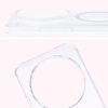 Etui z pierścieniem magnetycznym Bizon Case CrystalO do Xiaomi 15 Ultra, przezroczyste
