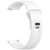 Pasek silikonowy do smartwatcha, Bizon Strap Watch Silicone Pro H, Quick Release 22 mm, biały
