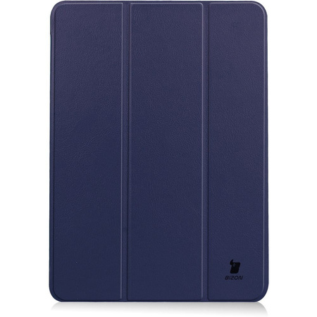 Etui Bizon Case Tab Croc do iPad Air 6 / Air 5 / Air 4, granatowe