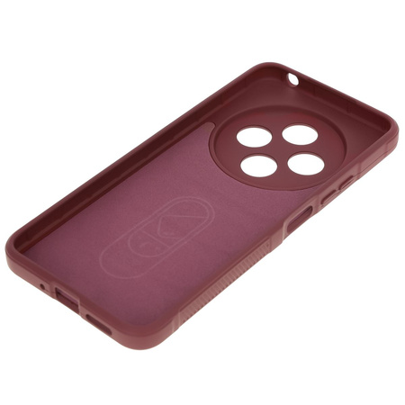 Pancerne etui Bizon Case Tur do Xiaomi Redmi 14C 4G / POCO C75, burgundowe