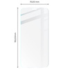 3x Szkło hartowane + szybka na aparat Bizon Glass Clear Pack do iPhone Xs Max