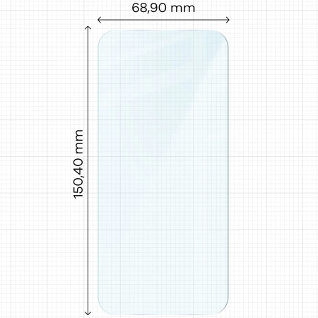Szkło hartowane Bizon Glass Clear Duo do Google Pixel 9a, 2 sztuki