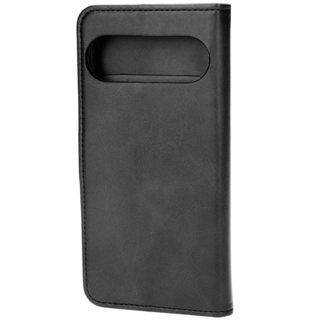 Etui z klapką Bizon Case Pocket do Google Pixel 9 / 9 Pro, czarne