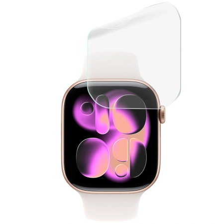 Folia hydrożelowa na ekran Bizon Glass Watch Hydrogel Duo do Apple Watch 11 / 10 (46mm), 2 sztuki