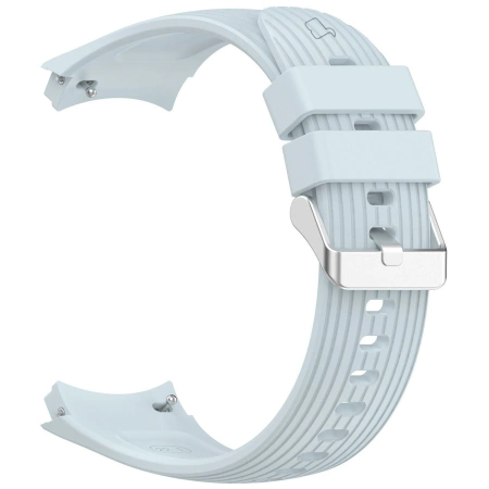 Silikonowy pasek Bizon Strap Watch Silicone T do Huawei Watch 5 46 mm, jasnoniebieski