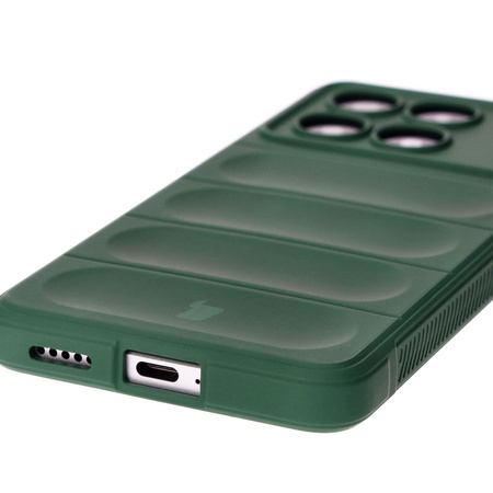 Pancerne etui Bizon Case Tur do Xiaomi Poco X6 Pro, ciemnozielone
