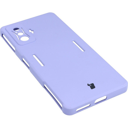 Etui Bizon Case Silicone do Xiaomi Poco F4 GT, jasnofioletowe