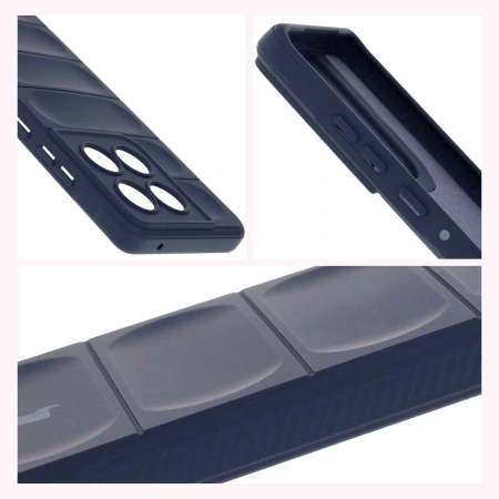 Pancerne etui Bizon Case Tur do Motorola Edge 60 / 60Fusion, granatowe