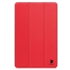 Etui z klapką Bizon Case Tab Croc do Galaxy Tab S10 FE Plus, czerwone