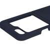 Silikonowe etui Bizon Soft Case do Galaxy Z Flip7 FE / Z Flip6, ciemnoniebieskie