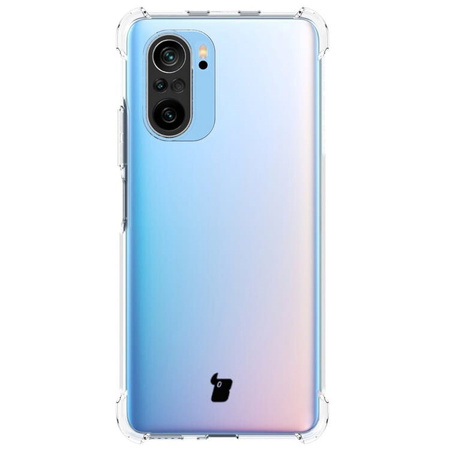 Etui + 2x szkło + obiektyw Bizon Case Clear Pack do Xiaomi Mi 11i / POCO F3, przezroczyste