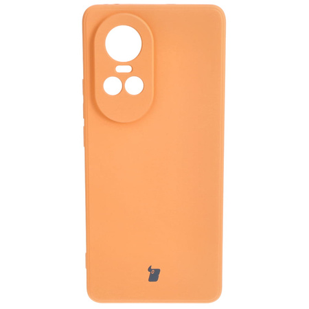 Etui Bizon Case Silicone Sq do Oppo Reno 10 Pro 5G, pomarańczowe