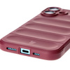 Pancerne etui Bizon Case Tur do iPhone 16 Plus, burgundowe