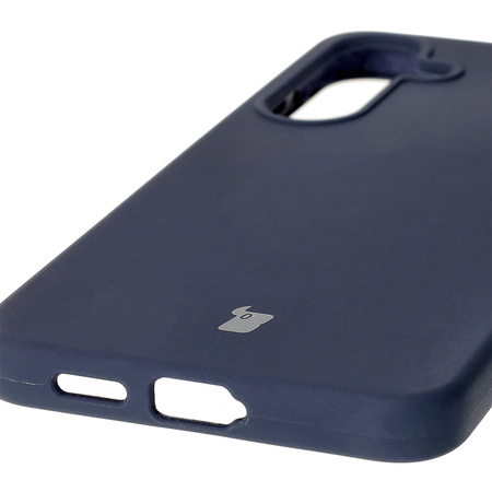 Silikonowe etui Bizon Soft Case do Galaxy S25 Plus, niebieskie