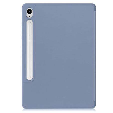 Etui Bizon Case Tab Lizard do Galaxy Tab S10 Lite / S10 FE / S9 / S9 FE, lawendowe