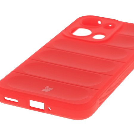 Pancerne etui Bizon Case Tur do Oppo Reno13 Pro, czerwone