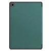 Etui z klapką Bizon Case Tab Lizard do Galaxy Tab A11 Plus / A9 Plus, ciemnozielone