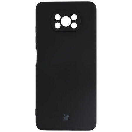Etui Bizon Case Silicone do Xiaomi Poco X3 / NFC / Pro, czarne