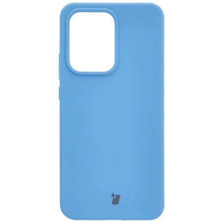 Silikonowe etui Bizon Soft Case do Oppo Reno13 Pro, niebieskie