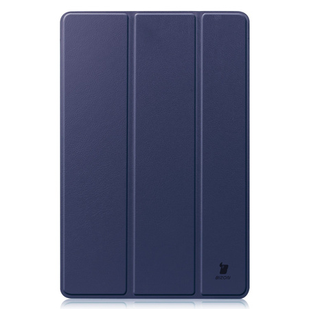 Etui Bizon Case Tab Croc do Galaxy Tab S10 Lite / S9, granatowe