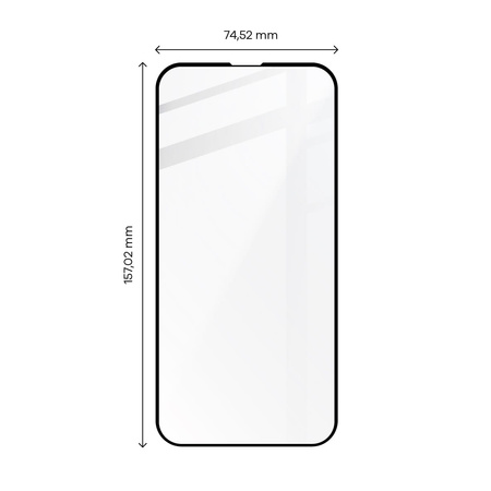 2x Szkło + szybka na aparat Bizon Edge 2 Pack do iPhone 14 Plus
