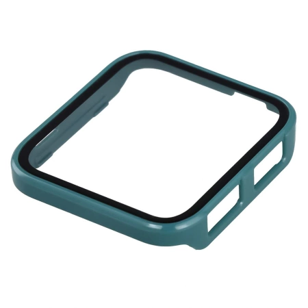 Etui ze szkłem do zegarka Bizon Case+Glass Watch do Garmin Venu X1, zielone
