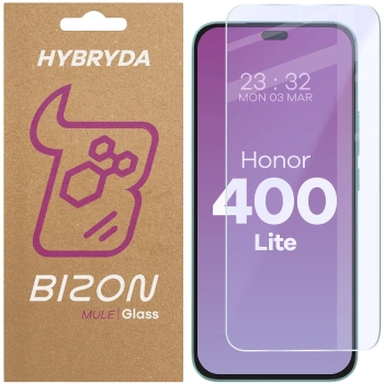 Elastyczne szkło hybrydowe Bizon Glass Mule do Honor 400 Lite