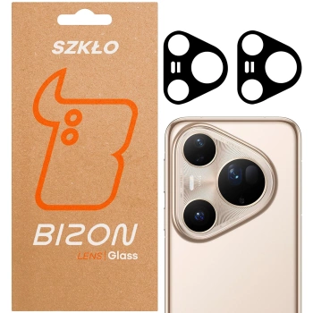 Szkło na aparat Bizon Glass Lens do Huawei Pura 80 Ultra, 2 sztuki