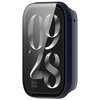 Etui ze szkłem do zegarka Bizon Case+Glass Watch do Xiaomi Mi Smart Band 9 Pro, niebieskie