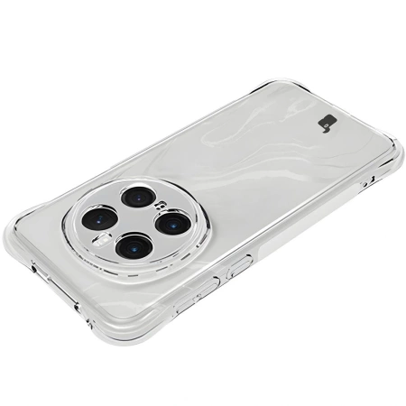 Elastyczne etui + 2x folia na ekran Bizon Case Clear Pack do Honor Magic7 Pro