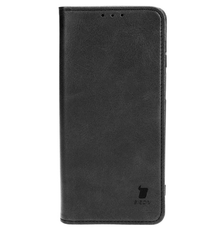 Etui z klapką Bizon Case Pocket Pro do Motorola Moto G54 5G, czarne