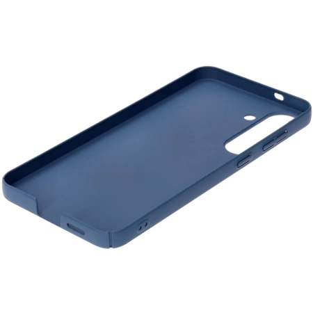 Etui Bizon Case Łupka do Galaxy S25 Plus, niebieskie