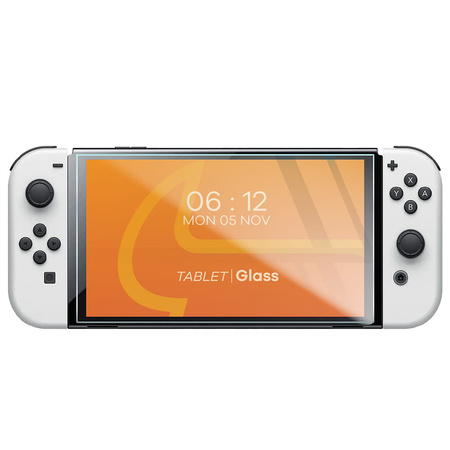 Szkło hartowane Bizon Glass Tab Clear do Nintendo Switch OLED, 2 sztuki