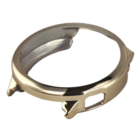 Etui z osłoną ekranu Bizon Case Watch Felipe do Garmin Venu 4 45 mm, złote