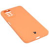 Etui Bizon Case Silicone do Xiaomi Redmi Note 11/11S, pomarańczowe