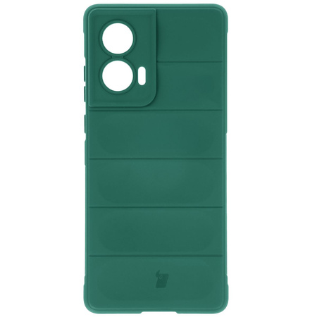 Pancerne etui Bizon Case Tur do Motorola Edge 50 Fusion, ciemnozielone