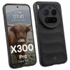 Pancerne etui Bizon Case Tur do Vivo X300 Pro, czarne
