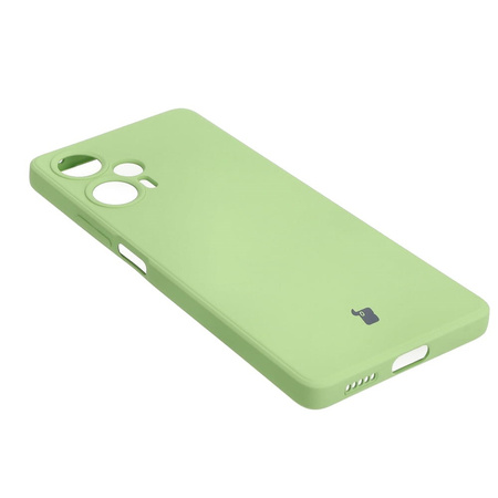 Etui Bizon Case Silicone Sq do Xiaomi Poco F5, jasnozielone