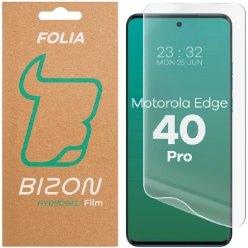 Folia hydrożelowa na ekran Bizon Glass Hydrogel Front do Motorola Edge 40 Pro, 1 sztuka