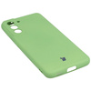 Etui Bizon Case Silicone do Galaxy S21, jasnozielone