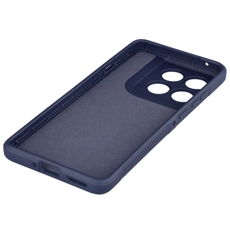Pancerne etui Bizon Case Tur do Motorola Edge 60 Pro, granatowe
